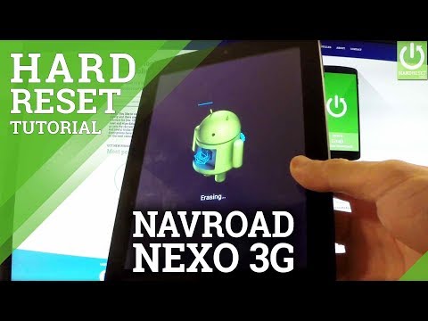 Factory Reset in NAVROAD Nexo 3G - Erase All Data / Reset Tablet