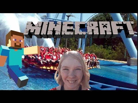 WET AND WILD WATER RIDES |Minecaft Flowey's Theme Park!