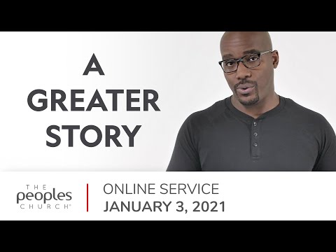 A Greater Story | Sam Collier | 01.03.21