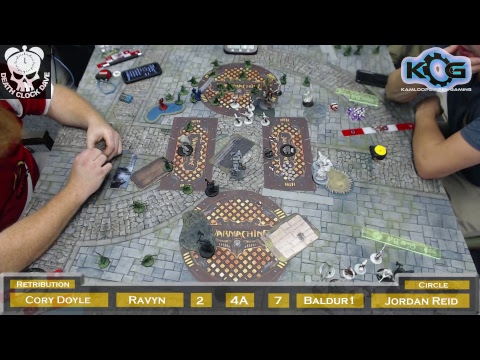 Warmachine & Hordes Battle Report - Circle (Baldur1) vs Retribution (Ravyn)
