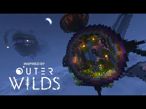 Insane: FoxMaster's Outer Wilds Base in Anarchy Minecraft!