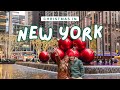 CHRISTMAS IN NEW YORK Part 2 Macy S Santaland Central Park 5th Ave Christmas Bars More