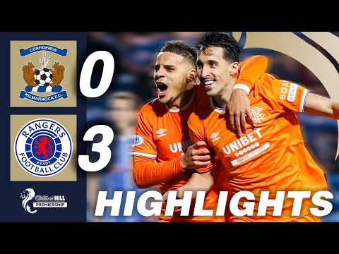 Kilmarnock 0-3 Rangers | HIGHLIGHTS | William Hill Premiership