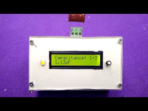 Home Make Transistor Diac Thyristor Capacitance MOS PNP NPN Tester Video