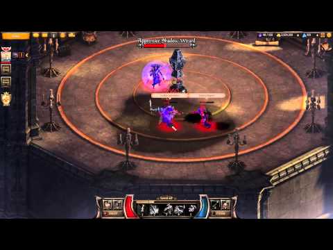 Kingsroad New Tournament : Tournament of Sorcery - Dark Trinity (gold) solo run knight