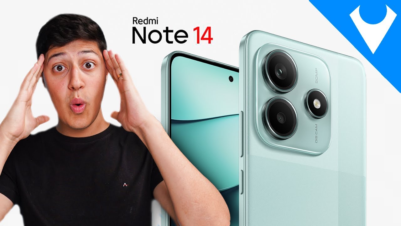 LANÇOU Redmi NOTE 14! A Xiaomi voltou ao JOGO! e tem NFC!!!
