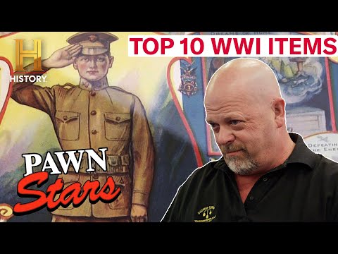 TOP 10 RARE WWI FINDS (Military Memorabilia From the Trenches) | Pawn Stars