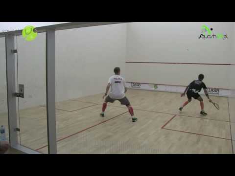 [Skrót] Półfinał Summer Squash Cup: Faizan Khan - Przemek Atras
