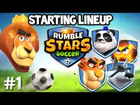Rumble Stars Soccer ! Your FIRST starting lineup Tips #1 - YouTube