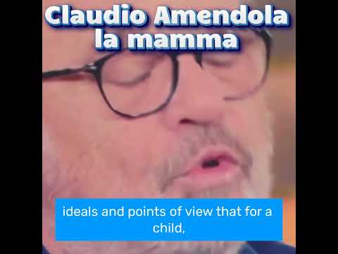 Claudio Amendola e l’amore per sua mamma: un esempio di forza e valor