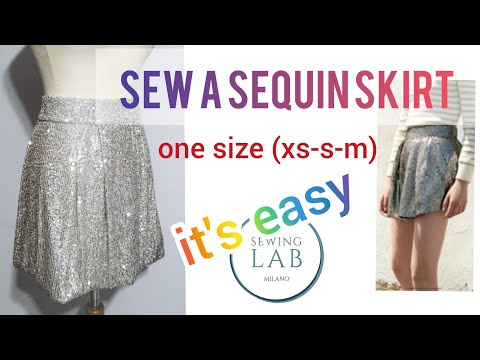 #20 One size (xs-s-m) sequin skirt