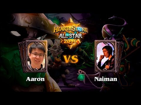 [RU] Naiman vs Aaron | Hearthstone ALLSTAR 2016 | Group B