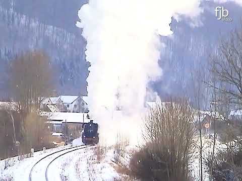 Sounderlebnis mit Dampflok 44 1486-8 / Winterdampf am Rennsteig 2003