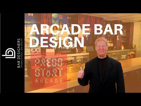 Bar Design Ideas - How to Design a DIY Arcade Bar