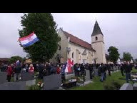 Far-right Croats mark massacre of pro-Nazis in WWII