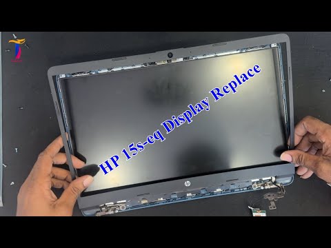 HP 15s-eq Series Display Replacement - Disassembly