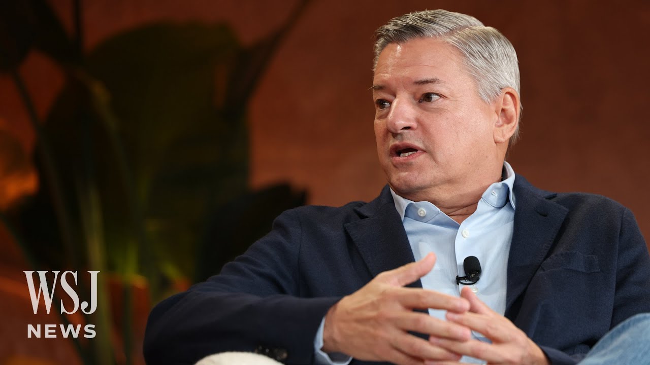 Netflix CEO Ted Sarandos on the Future of Entertainment | WSJ