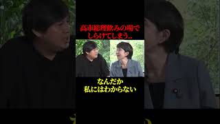 高市早苗は飲みの場が苦手！？【政治】#ニュース#政治#shorts#社会問題