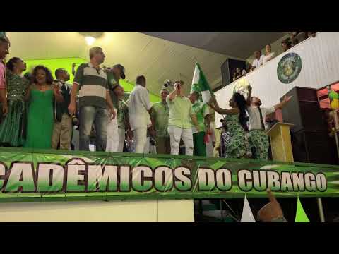 CUBANGO 2020: ANÚNCIO DO SAMBA-ENREDO CAMPEÃO