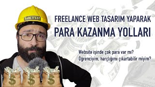 Para Kazanma: Freelance Olmak ve Web Tasarım ile Geçinmek için Yapabil
