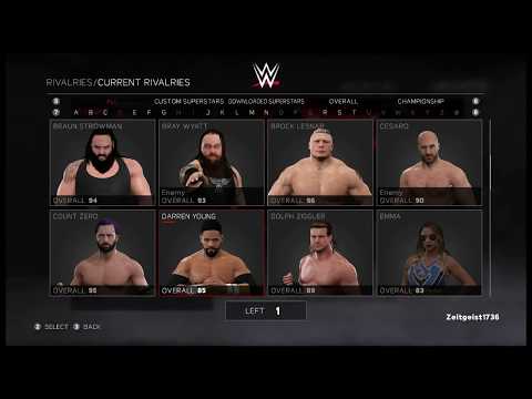 WWE 2K17 Universe RPG - TLC !