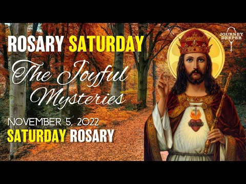 Rosary for TODAY  Saturday 5th of November, 2022 | Joyful Mysteries