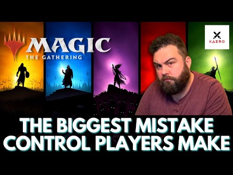 1 MISTAKE Control players make against Aggro Decks | Magic: the Gathering