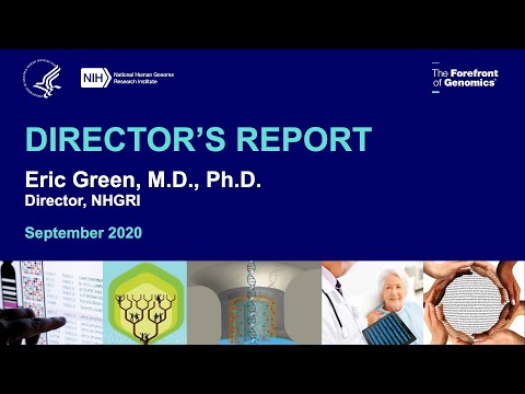 NACHGR Director's Report (September 2020)