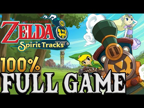 Zelda Spirit Tracks 100% Full Game Walkthrough [4K]
