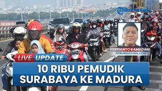 Tradisi Toron Idul Adha, 10 Ribu Pemudik Tinggalkan Surabaya ke Madura