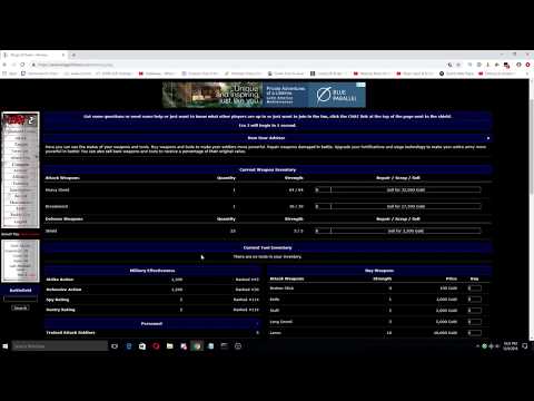 Kings of Chaos NEW ERA! Come join me! Old School RPG / Strategy Game