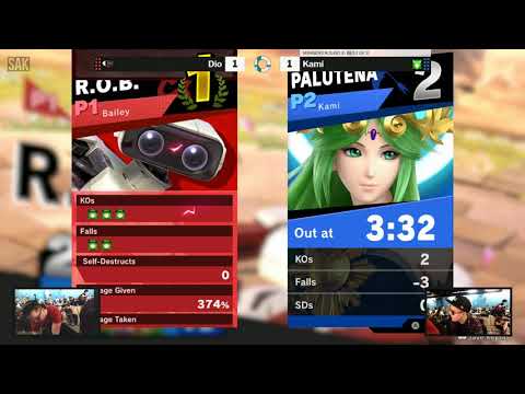 Sink or Swim 126 Winners Round 3 - Dio (ROB) vs Kami (Palutena)