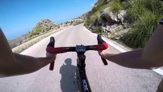 preview picture of video 'Bicycle Descent of Sa Calobra - GoPro'