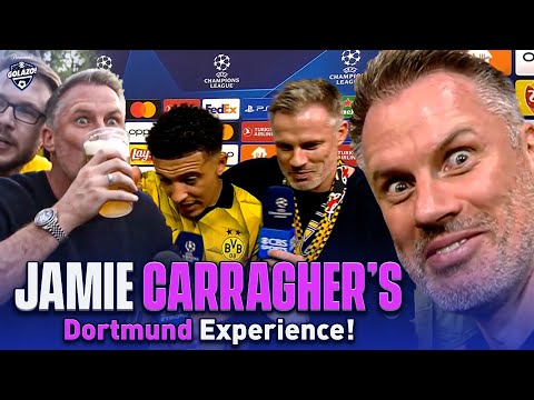 Jamie Carragher's incredible Dortmund experience ft. Jadon Sancho! | UCL Today | CBS Sports Golazo