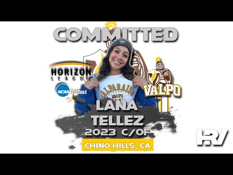 2023 Lana Tellez 🥎 Committed to Valparaiso University