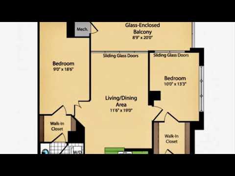 Take a Tour of Our Madison (2B) Floor Plan
