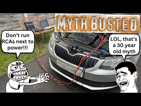 RCA next to power wire myth BUSTED!