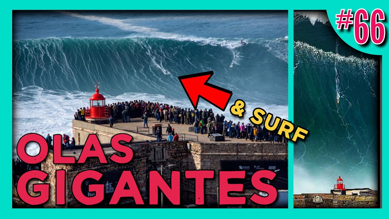 🌊 These 30m Giant Waves Could Destroy Your House!! 😮 [Big Waves in Portugal] #66 - Chez Team