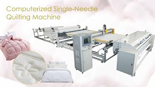 High-Speed Automatic Head-Mobile Computerized Quilting Machine for Mattress Duvet Comforter etc.