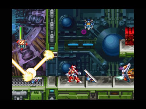 Mega Man X6: Shield Sheldon Stage (Zero) [1080 HD]