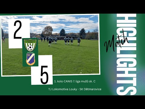 Sestřih TJ Lokomotiva Louky - SK Dětmarovice  1. kolo 8.11.2025