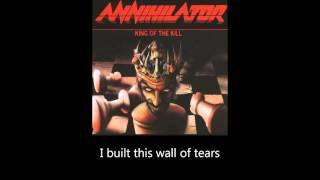 Annihilator - In the Blood (Lyrics)