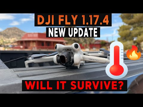 DJI Mini 4 Pro NEW FLY UPDATE 1.17.4! FULL TEST IN EXTREME HEAT!