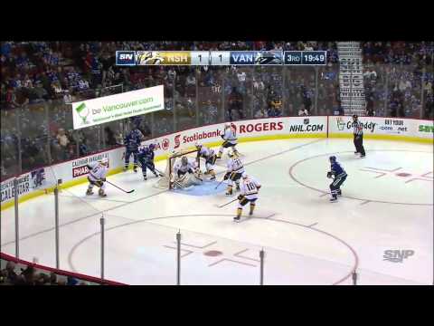 NHL 2014 11 02 Nashville Predators vs Vancouver Canucks Condensed Game 720p HDTV 60fps x264 Reborn4H