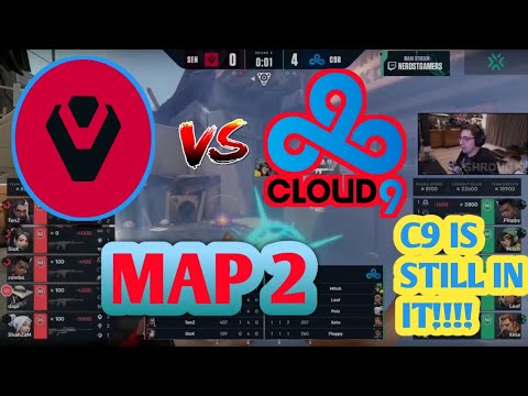 Shroud Reacts to SEN  Vs CLOUD9  !! MAP 2 !! WINNER to ICELAND