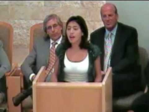Luisa Lubell at Temple Beth El,    Yom Kippur (2010)