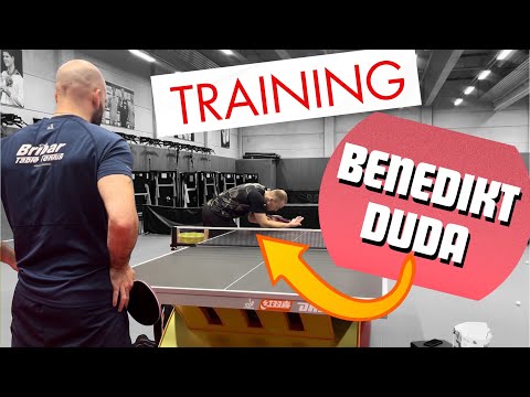 Training eines Profis | Kann er meinen Aufschlag bewältigen? | Internationales Coaching Teil 1