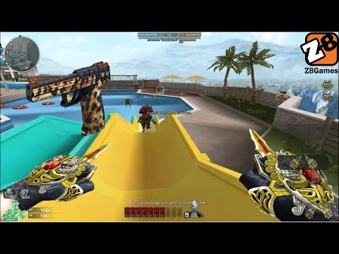 Crossfire NA 2.0 : PMR - 30 - Leopard - Knuckles Noble Gold - Hero Mode X - Zombie V4