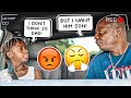 ACTING "SUS" PRANK ON MY 13 YEAR OLD SON DARION TO SEE HIS REACTION**VERY BAD IDEA**