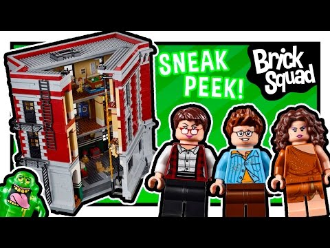 LEGO GHOSTBUSTERS 75827 Firehouse Headquarters SNEAK PEEK!